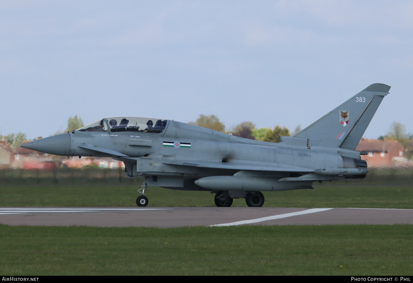 Aircraft Photo of ZK383 | Eurofighter EF-2000 Typhoon T3 | UK - Air Force | AirHistory.net #361098