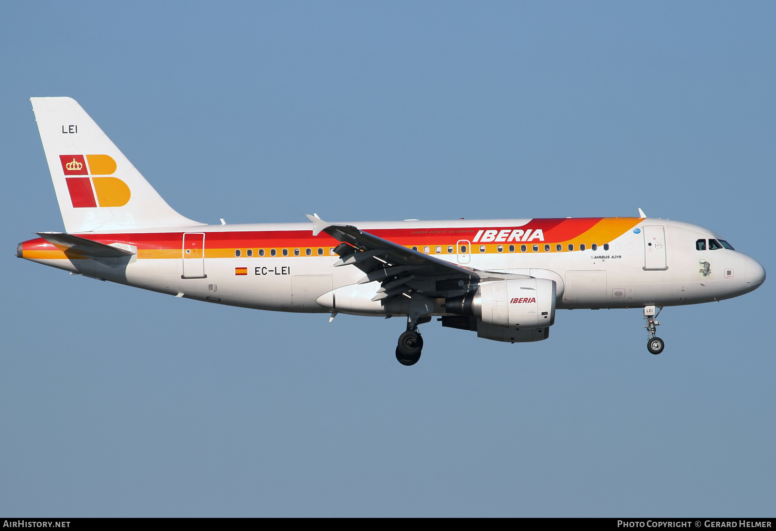 Aircraft Photo of EC-LEI | Airbus A319-111 | Iberia | AirHistory.net #361101