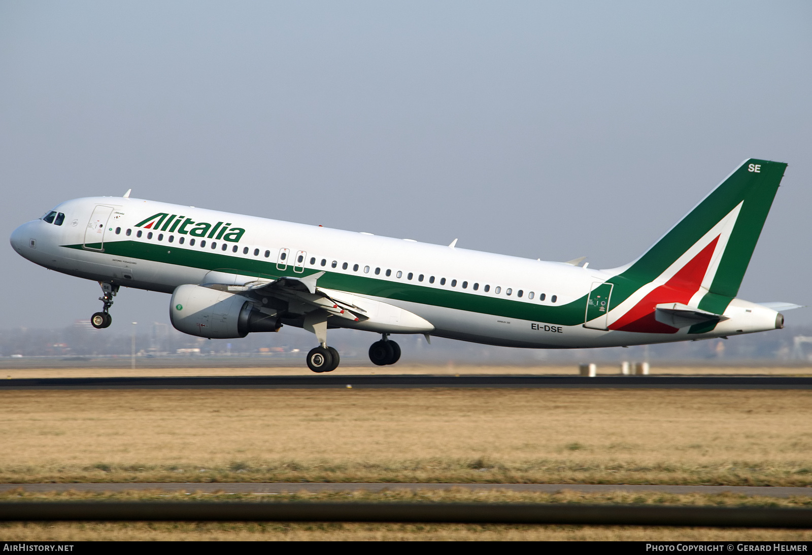 Aircraft Photo of EI-DSE | Airbus A320-216 | Alitalia | AirHistory.net #361111