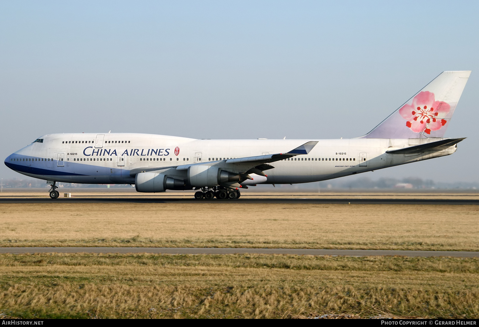 Aircraft Photo of B-18215 | Boeing 747-409 | China Airlines | AirHistory.net #361113