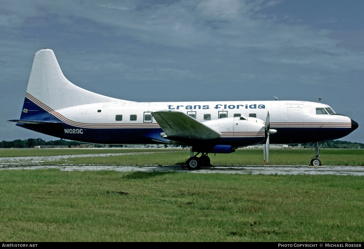 Aircraft Photo of N1020C | Convair 240-4 | Trans Florida Airlines - TFA | AirHistory.net #361125