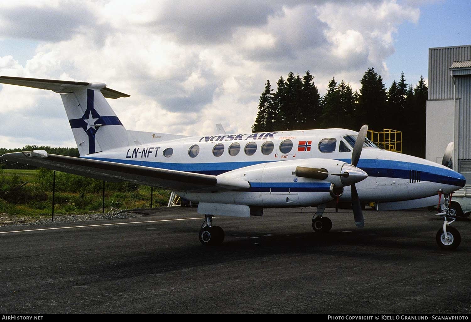 Aircraft Photo of LN-NFT | Beech 200 Super King Air | Norsk Air | AirHistory.net #361130
