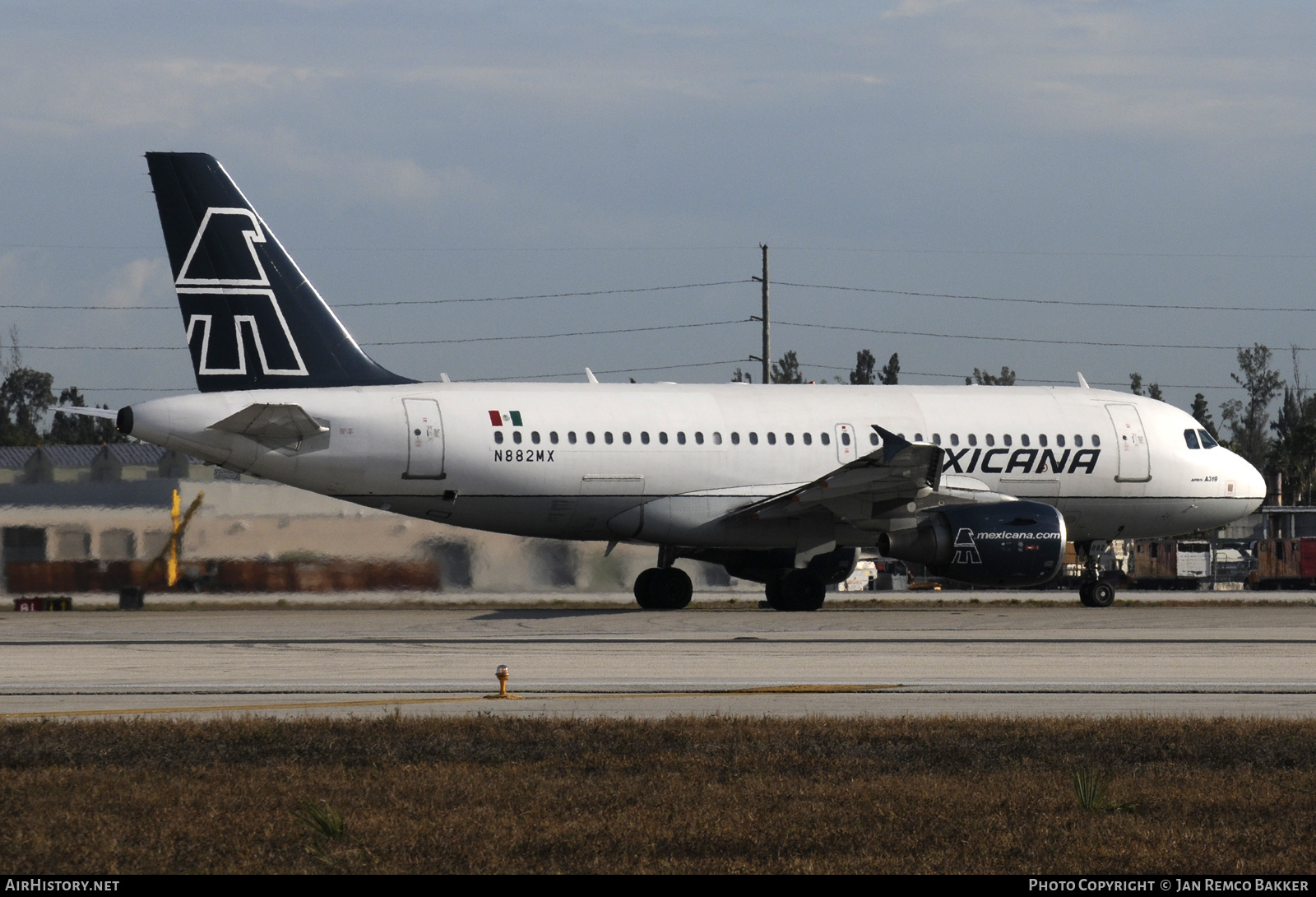 Aircraft Photo of N882MX | Airbus A319-112 | Mexicana | AirHistory.net #361135