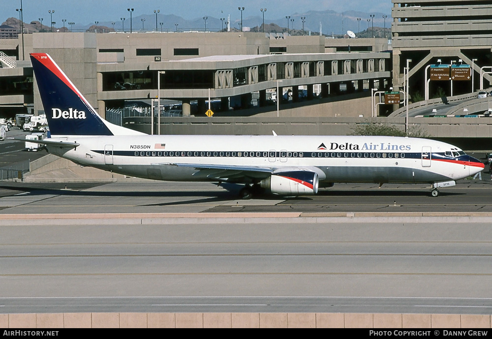 Aircraft Photo of N385DN | Boeing 737-832 | AirHistory.net #361138