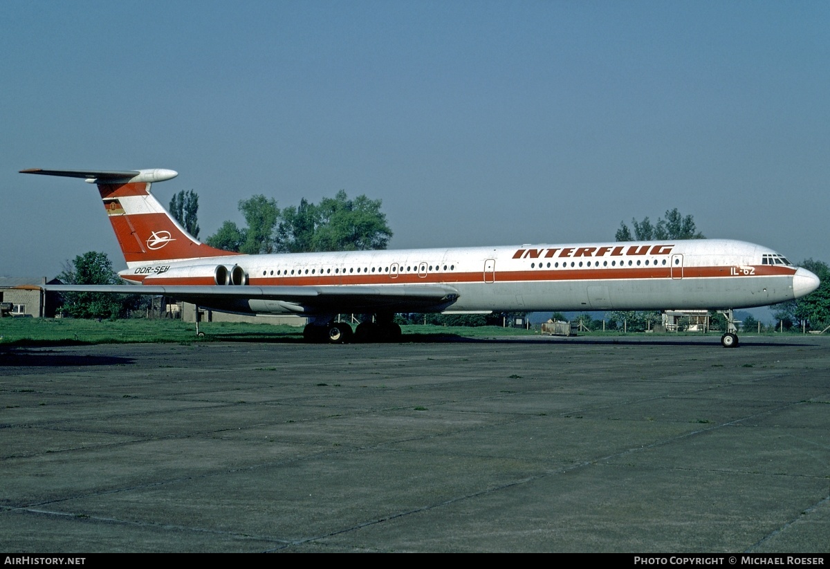 Aircraft Photo of DDR-SEH | Ilyushin Il-62 | Interflug | AirHistory.net #361143