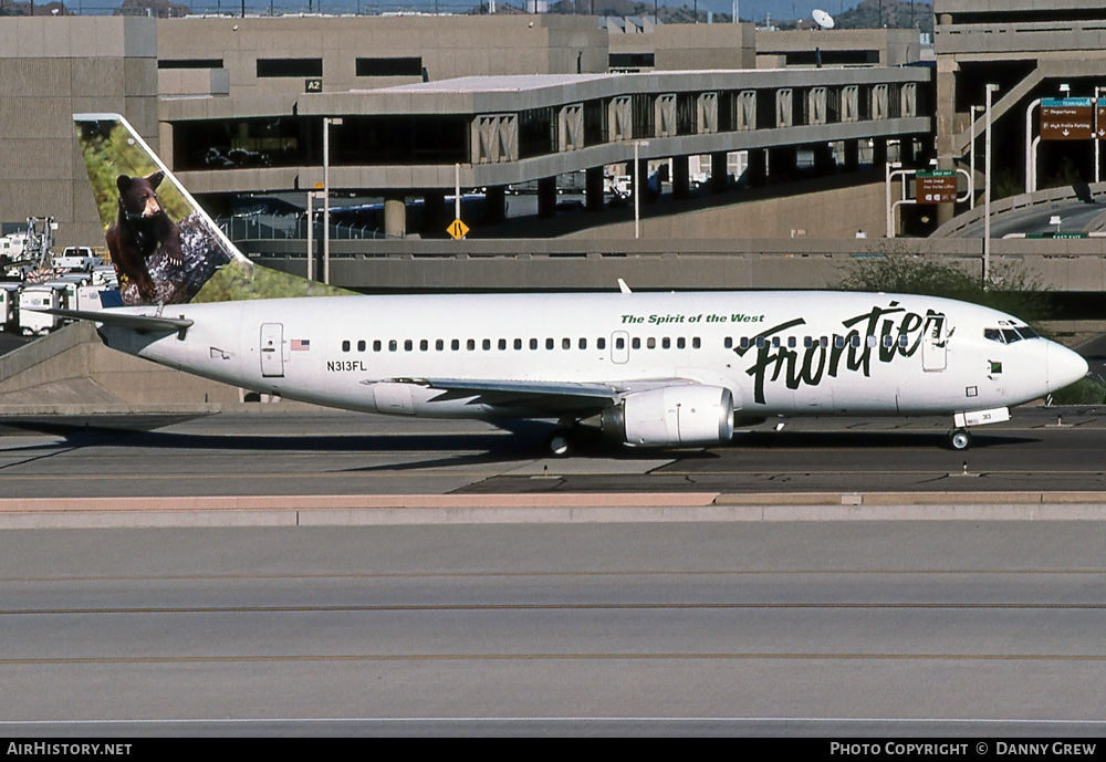 Aircraft Photo of N313FL | Boeing 737-3L9 | Frontier Airlines | AirHistory.net #361147