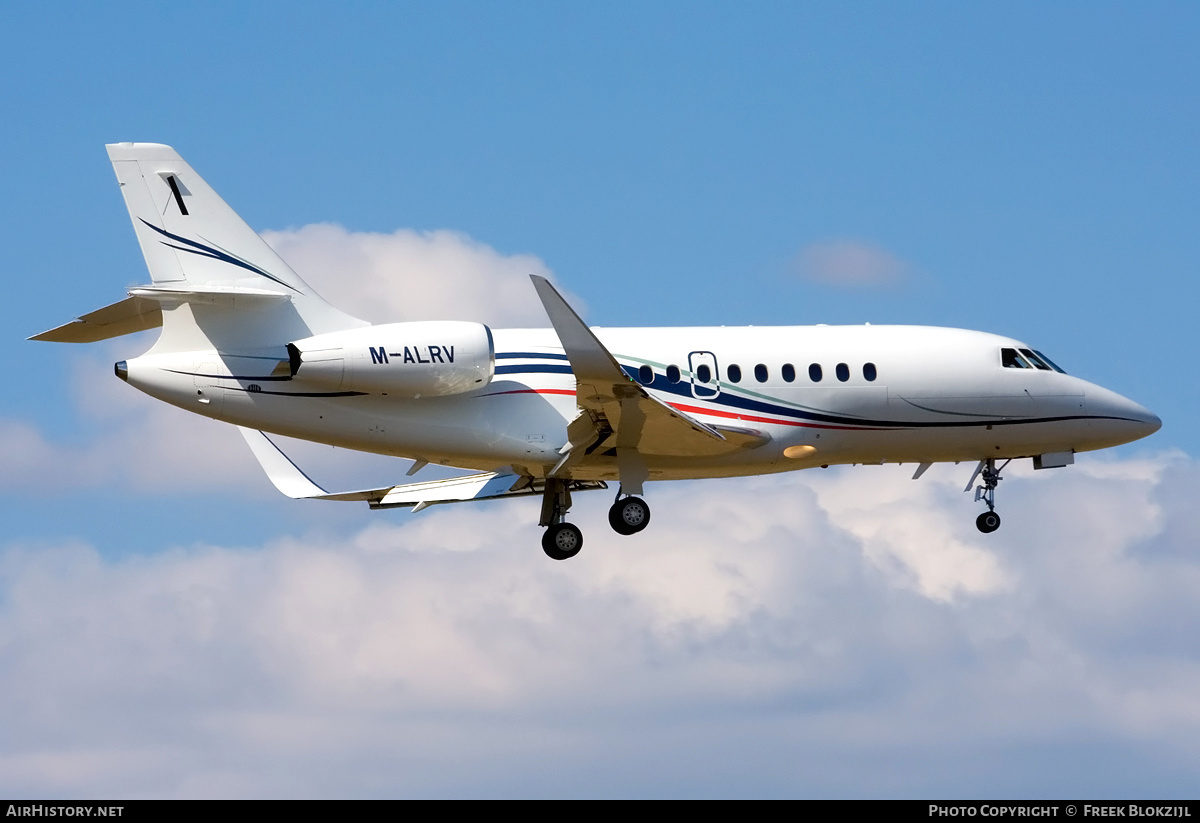 Aircraft Photo of M-ALRV | Dassault Falcon 2000EX | AirHistory.net #361148