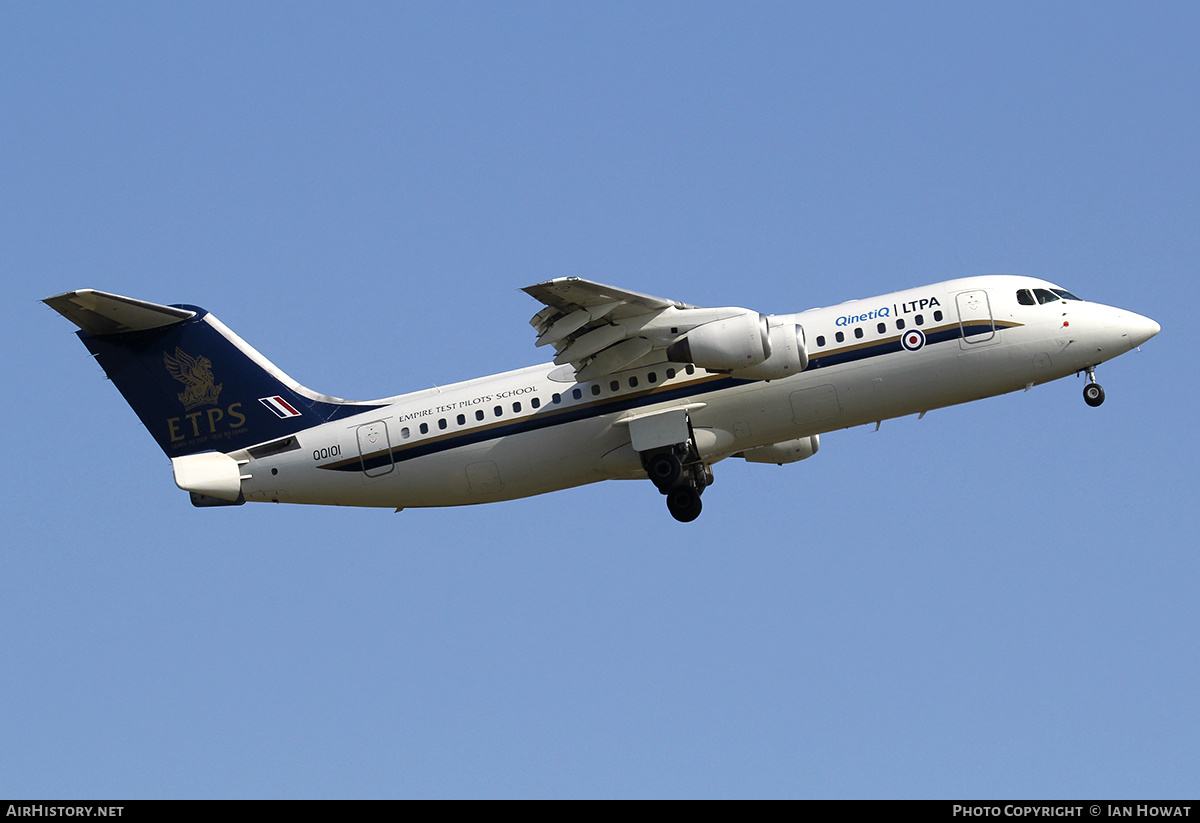 Aircraft Photo of QQ101 | BAE Systems Avro 146-RJ100 | UK - Air Force | AirHistory.net #361151