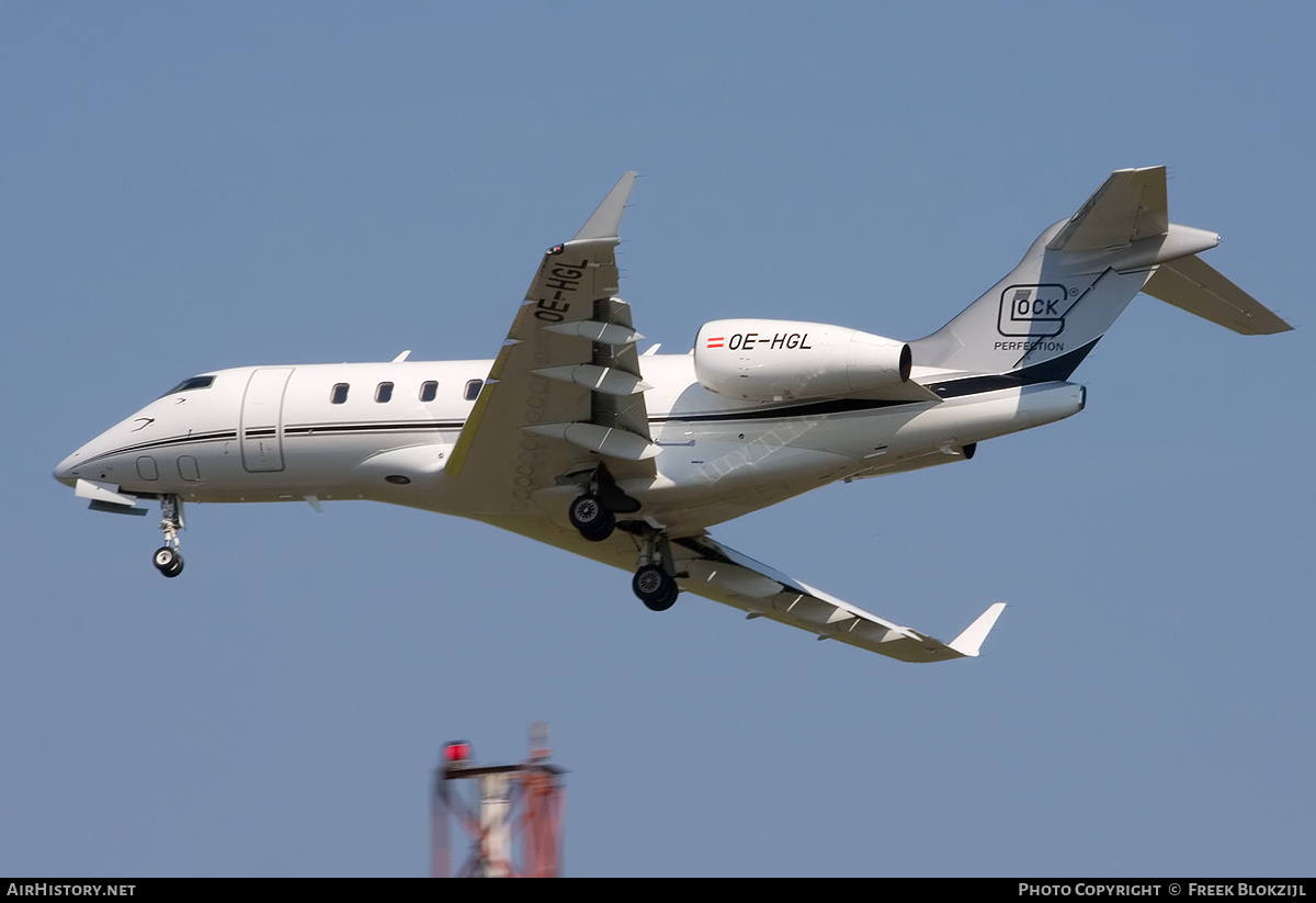 Aircraft Photo of OE-HGL | Bombardier Challenger 300 (BD-100-1A10) | Glock | AirHistory.net #361154