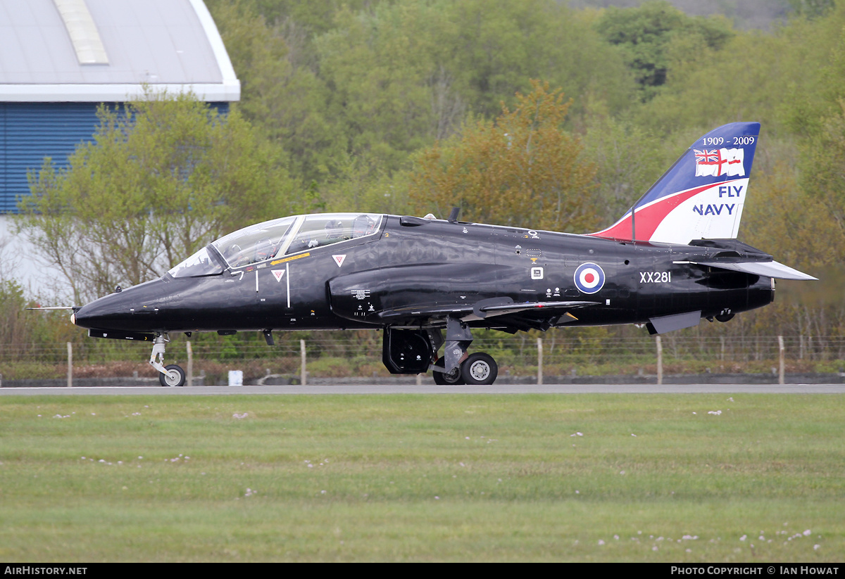 Aircraft Photo of XX281 | British Aerospace Hawk T1A | UK - Navy | AirHistory.net #361155