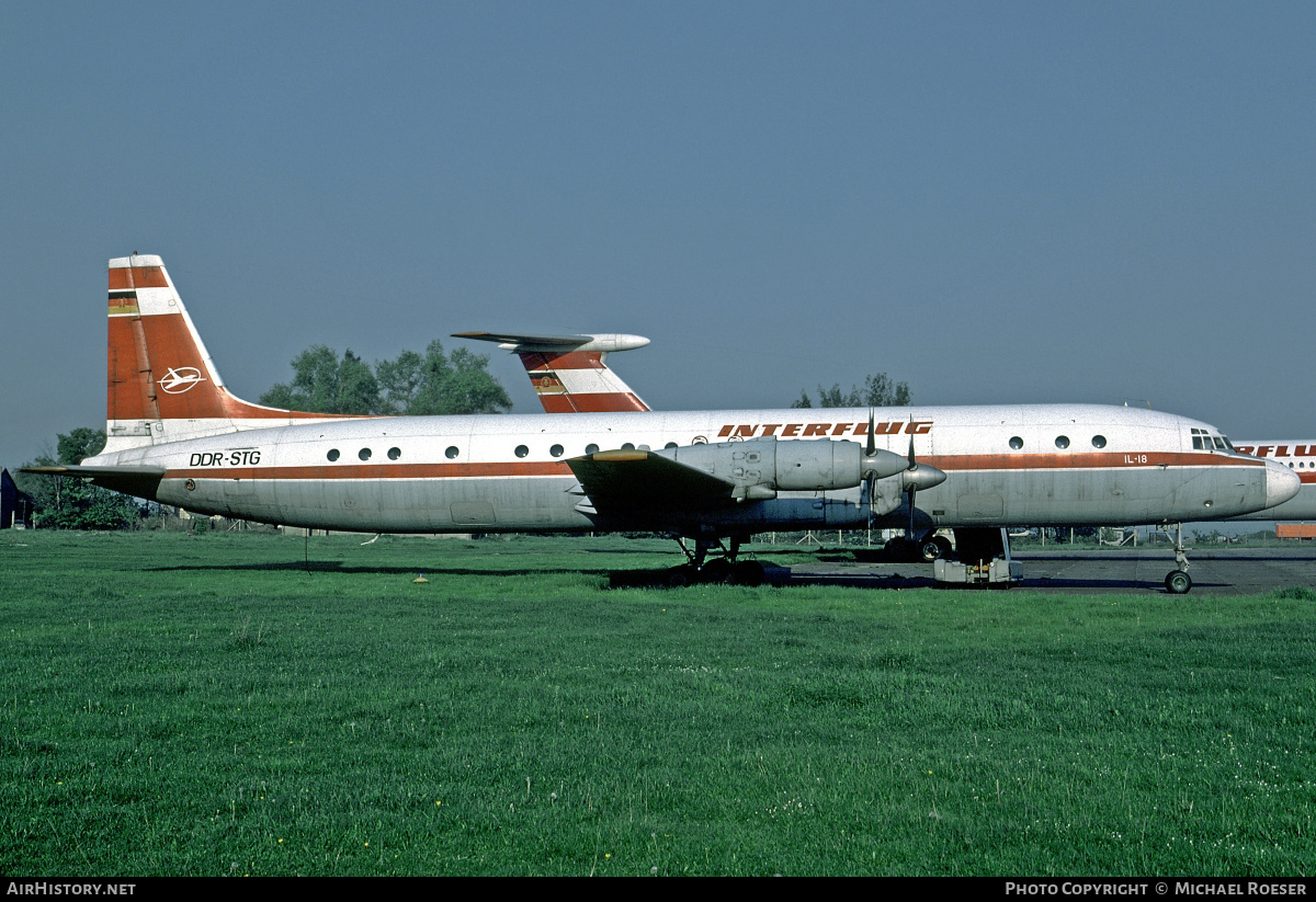 Aircraft Photo of DDR-STG | Ilyushin Il-18V | Interflug | AirHistory.net #361156