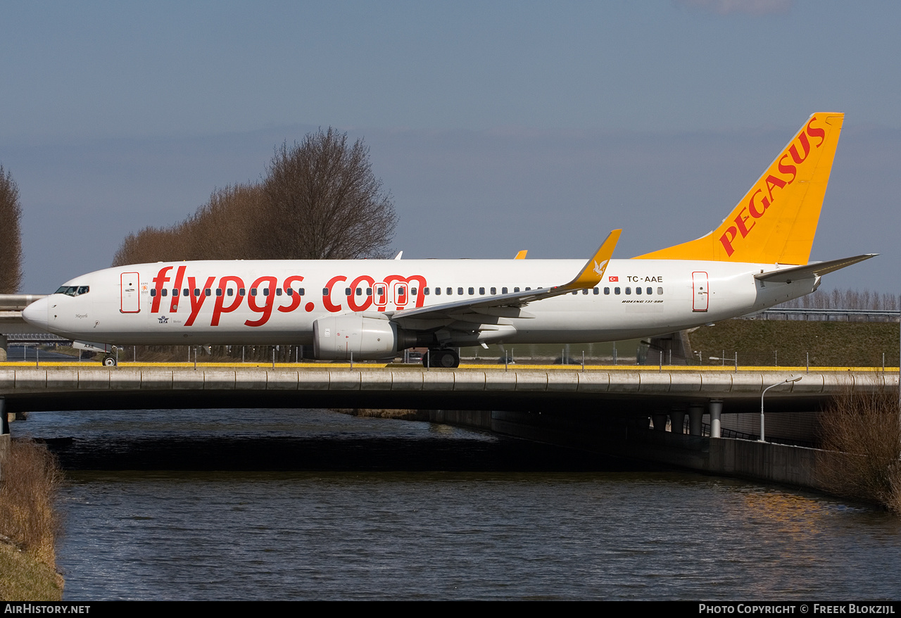 Aircraft Photo of TC-AAE | Boeing 737-82R | Pegasus Airlines | AirHistory.net #361159