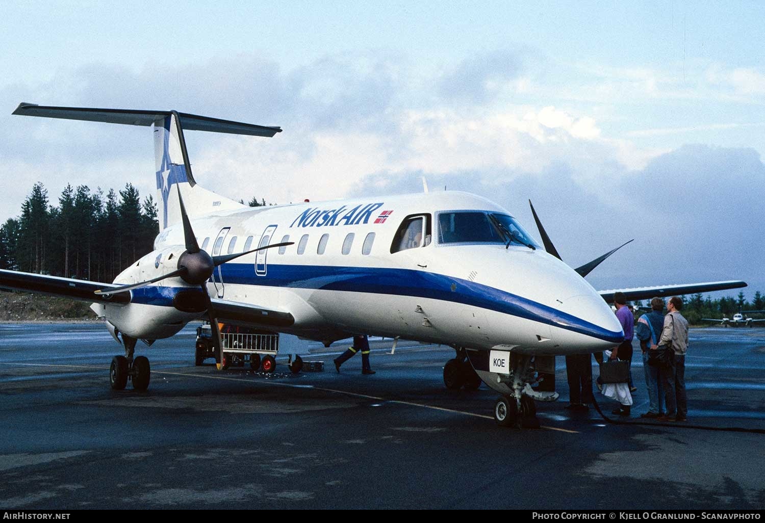 Aircraft Photo of LN-KOE | Embraer EMB-120RT Brasilia | Norsk Air | AirHistory.net #361179