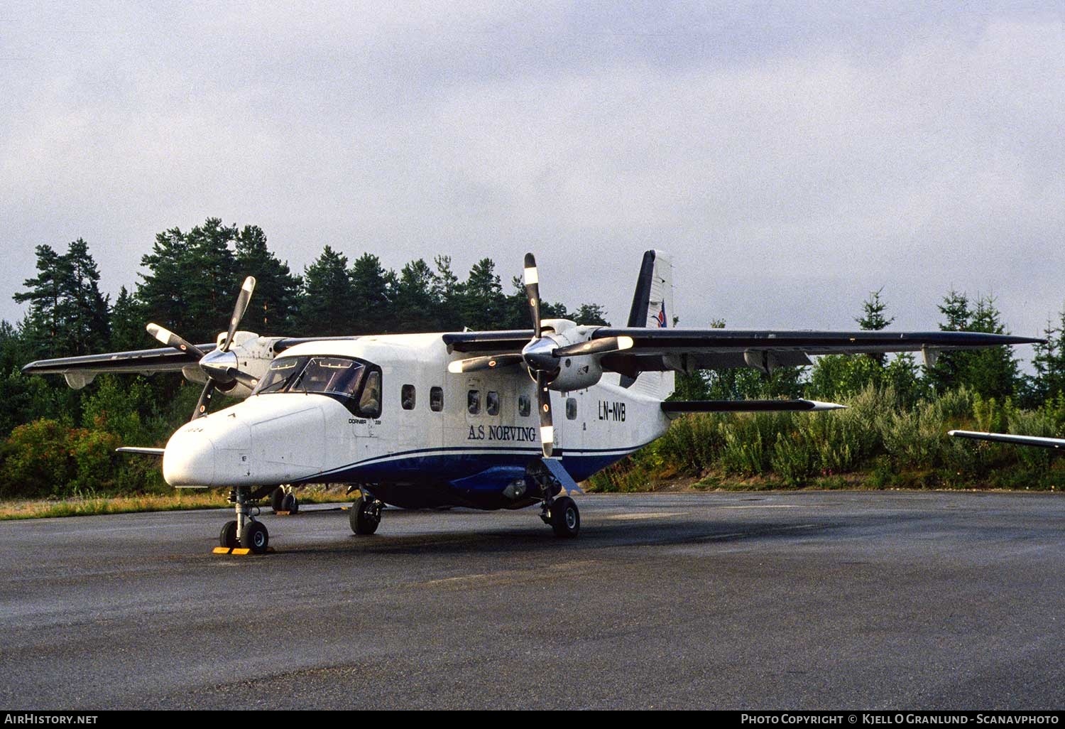 Aircraft Photo of LN-NVB | Dornier 228-100 | Norving | AirHistory.net #361184