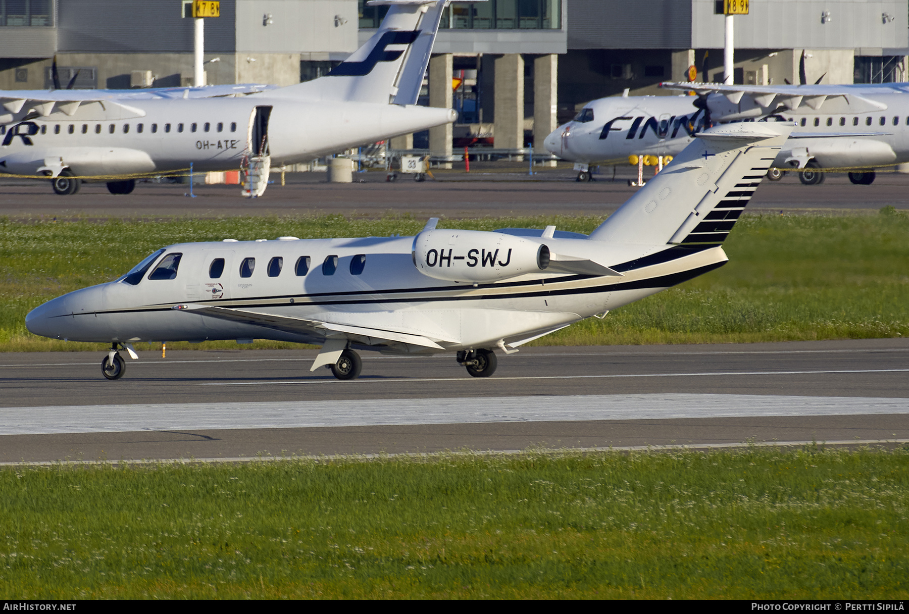 Aircraft Photo of OH-SWJ | Cessna 525A CitationJet CJ2+ | AirHistory.net #361190