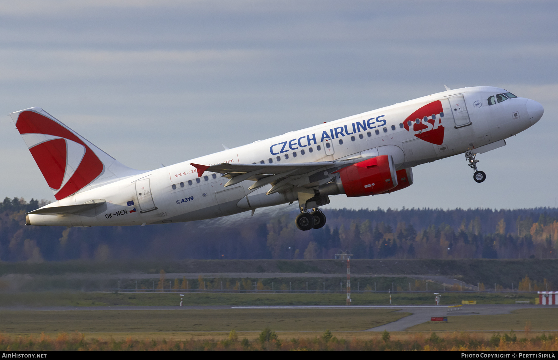 Aircraft Photo of OK-NEN | Airbus A319-112 | ČSA - Czech Airlines | AirHistory.net #361191