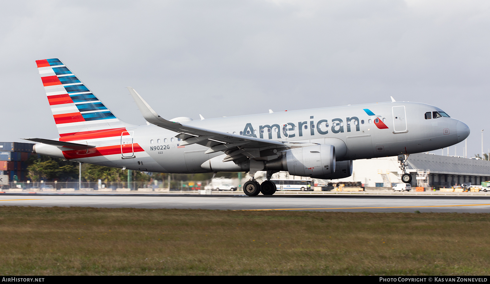 Aircraft Photo of N9022G | Airbus A319-115 | American Airlines | AirHistory.net #361193