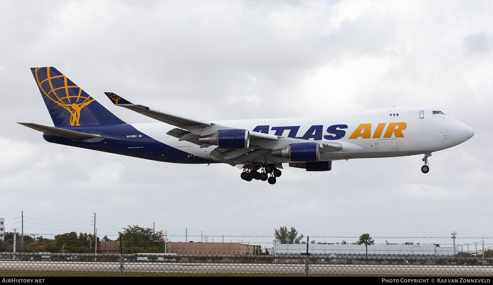 Aircraft Photo of N412MC | Boeing 747-47UF/SCD | Atlas Air | AirHistory.net #361195