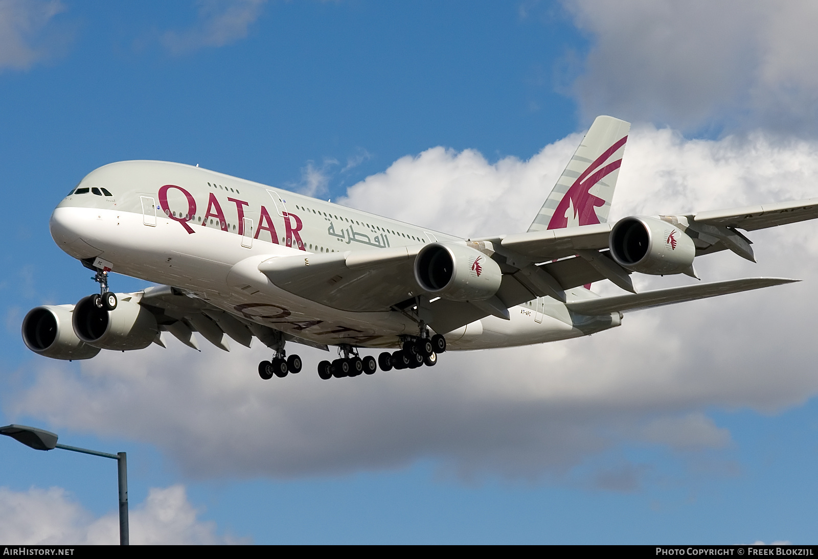 Aircraft Photo of A7-APC | Airbus A380-861 | Qatar Airways | AirHistory.net #361208