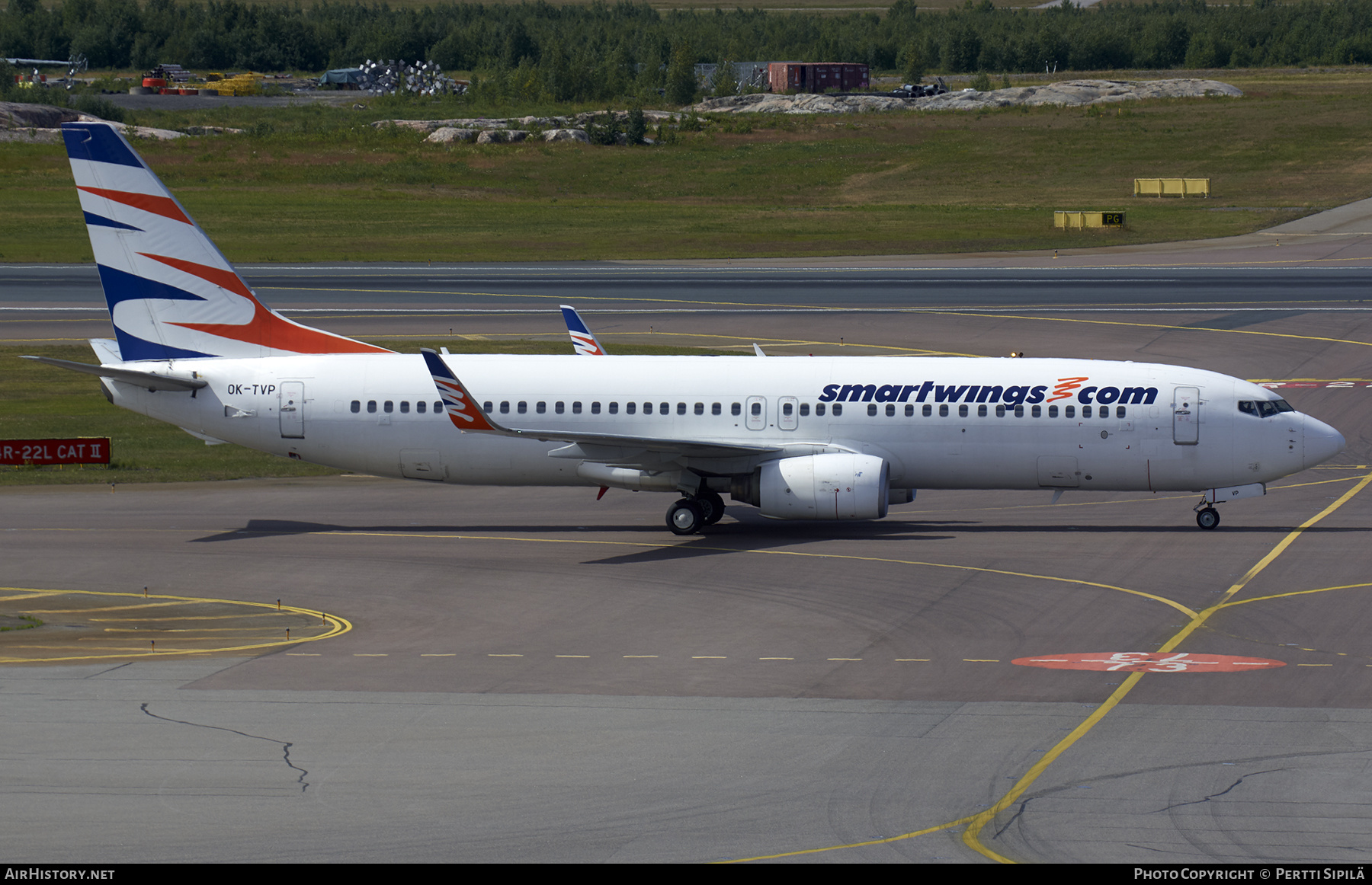 Aircraft Photo of OK-TVP | Boeing 737-8K5 | Smartwings | AirHistory.net #361210