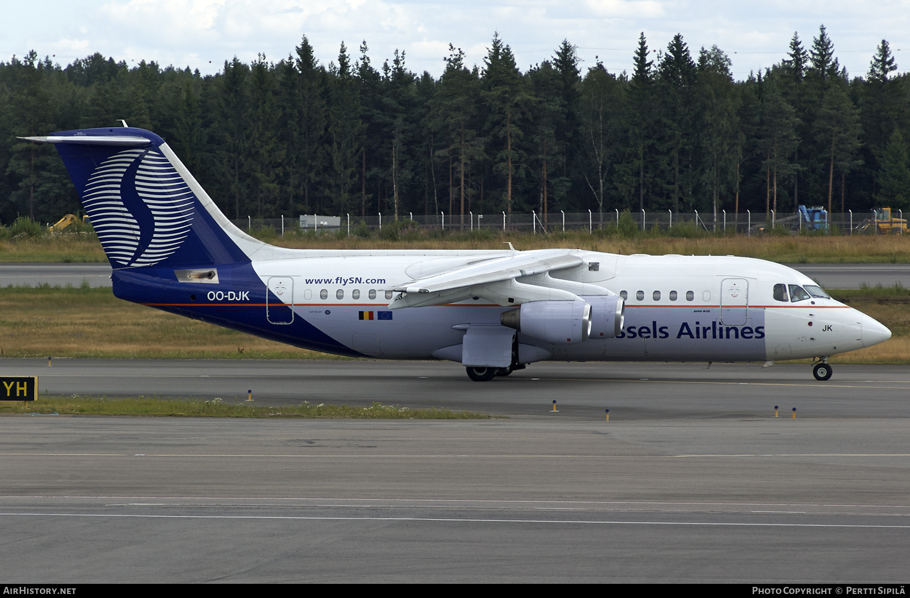 Aircraft Photo of OO-DJK | British Aerospace Avro 146-RJ85 | SN Brussels Airlines | AirHistory.net #361230