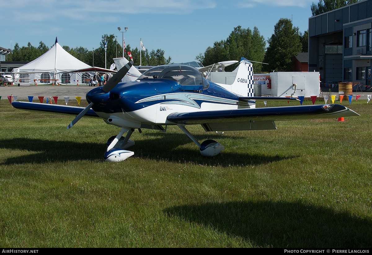 Aircraft Photo of C-GENA | Van's RV-6A | AirHistory.net #361232