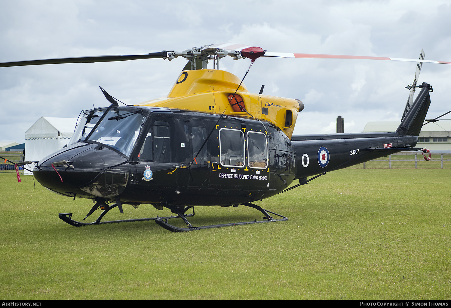 Aircraft Photo of ZJ707 | Bell 412EP Griffin HT1 | UK - Air Force | AirHistory.net #361234