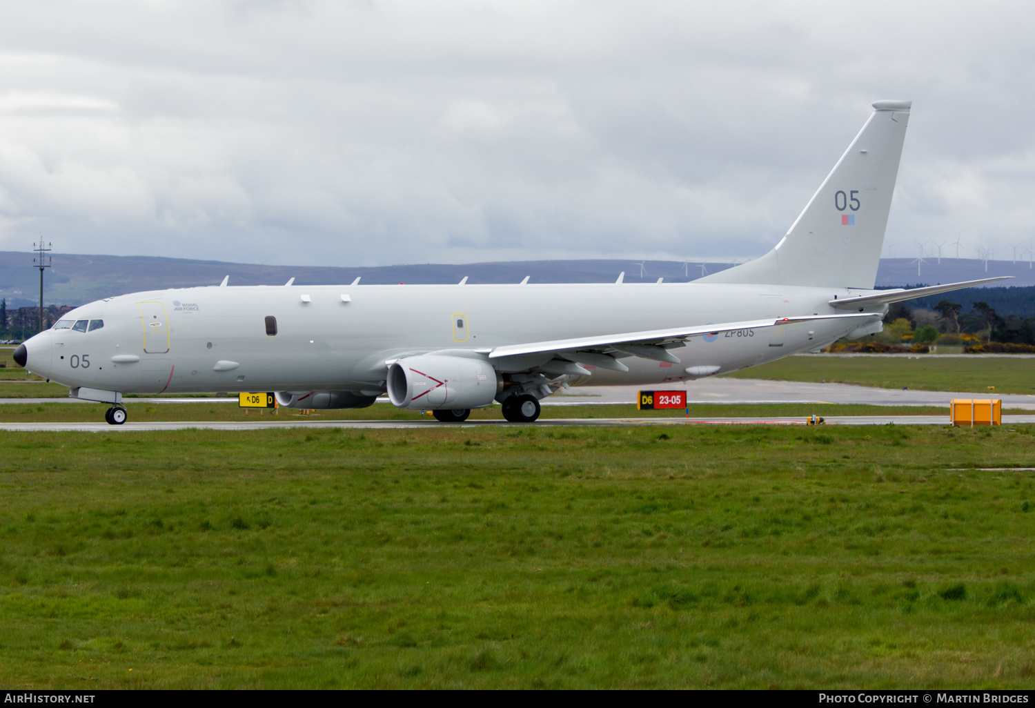 Aircraft Photo of ZP805 | Boeing P-8A Poseidon MRA1 | UK - Air Force | AirHistory.net #361256
