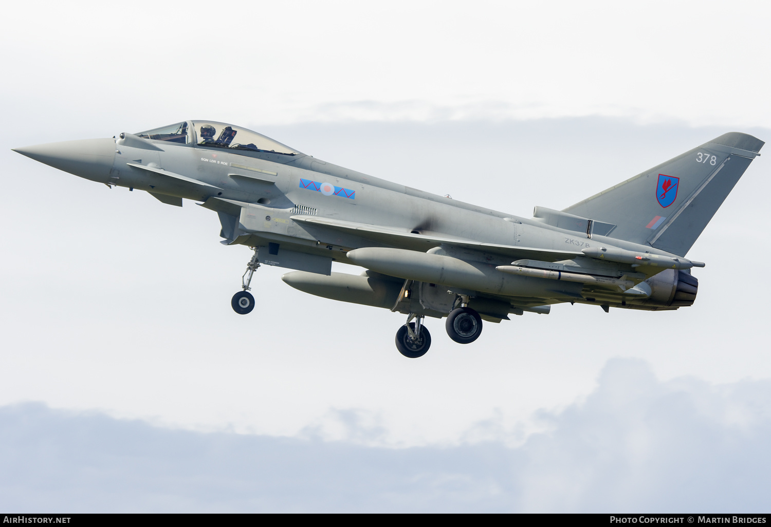 Aircraft Photo of ZK378 | Eurofighter EF-2000 Typhoon FGR4 | UK - Air Force | AirHistory.net #361266