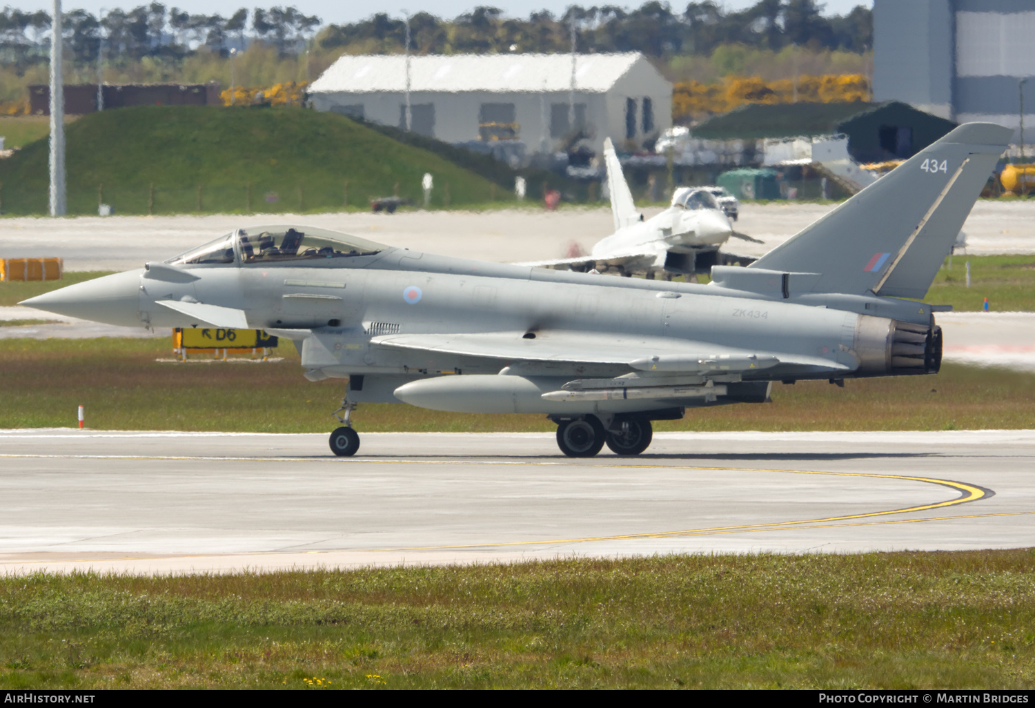 Aircraft Photo of ZK434 | Eurofighter EF-2000 Typhoon FGR4 | UK - Air Force | AirHistory.net #361272