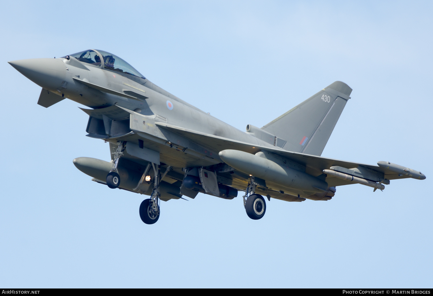 Aircraft Photo of ZK430 | Eurofighter EF-2000 Typhoon FGR4 | UK - Air Force | AirHistory.net #361281