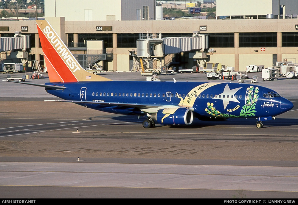 Aircraft Photo of N727SW | Boeing 737-7H4 | Southwest Airlines | AirHistory.net #361296