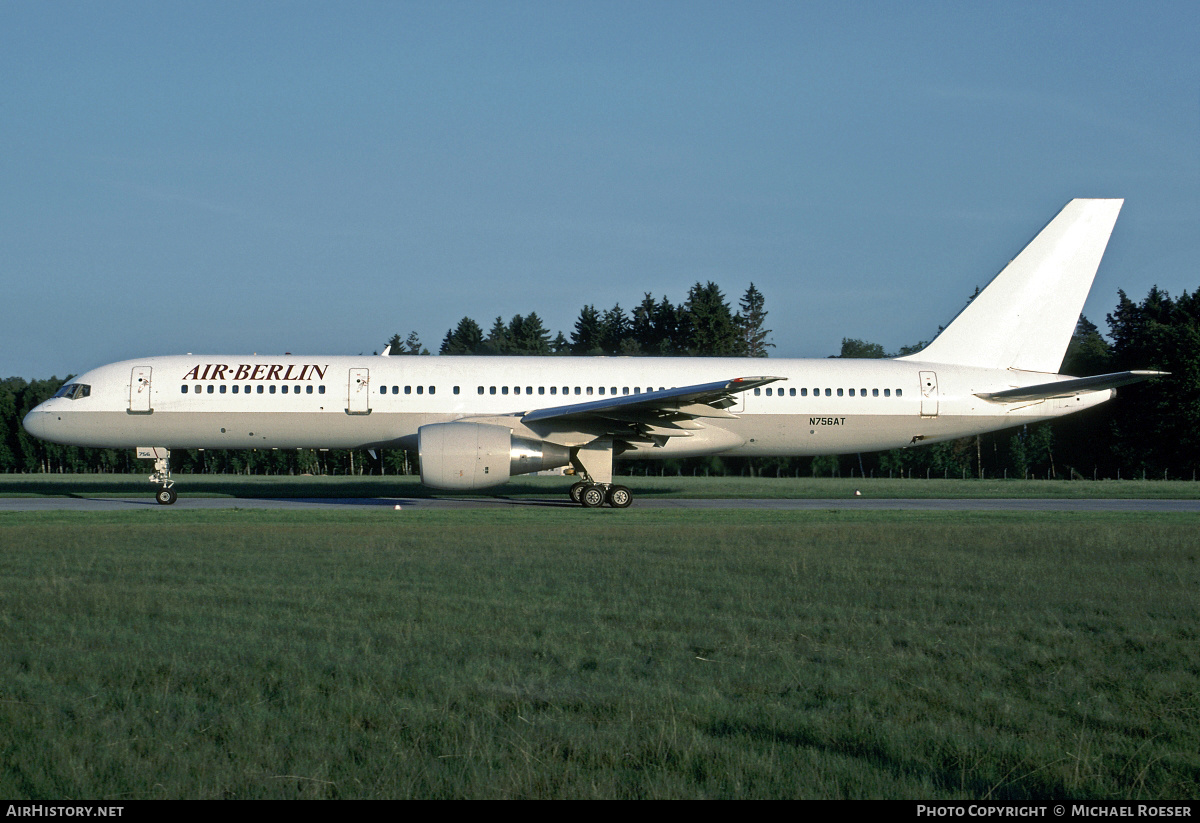 Aircraft Photo of N756AT | Boeing 757-2Q8 | Air Berlin | AirHistory.net #361299