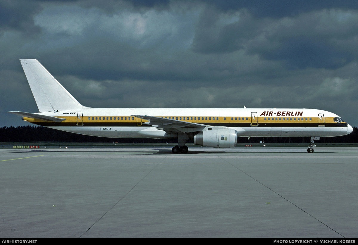 Aircraft Photo of N521AT | Boeing 757-28A | Air Berlin | AirHistory.net #361300