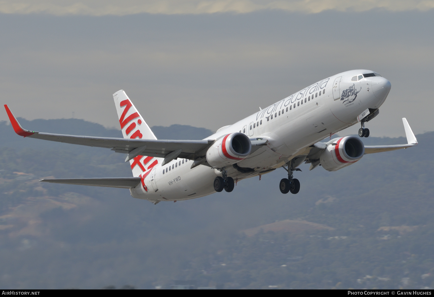 Aircraft Photo of VH-YWD | Boeing 737-8FE | Virgin Australia Airlines | AirHistory.net #361324
