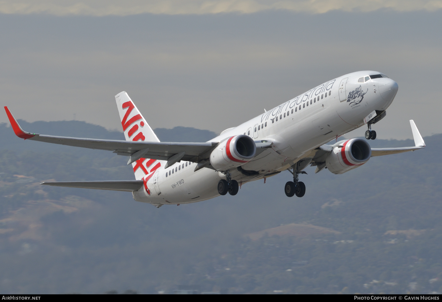 Aircraft Photo of VH-YWD | Boeing 737-800 | Virgin Australia Airlines | AirHistory.net #361324
