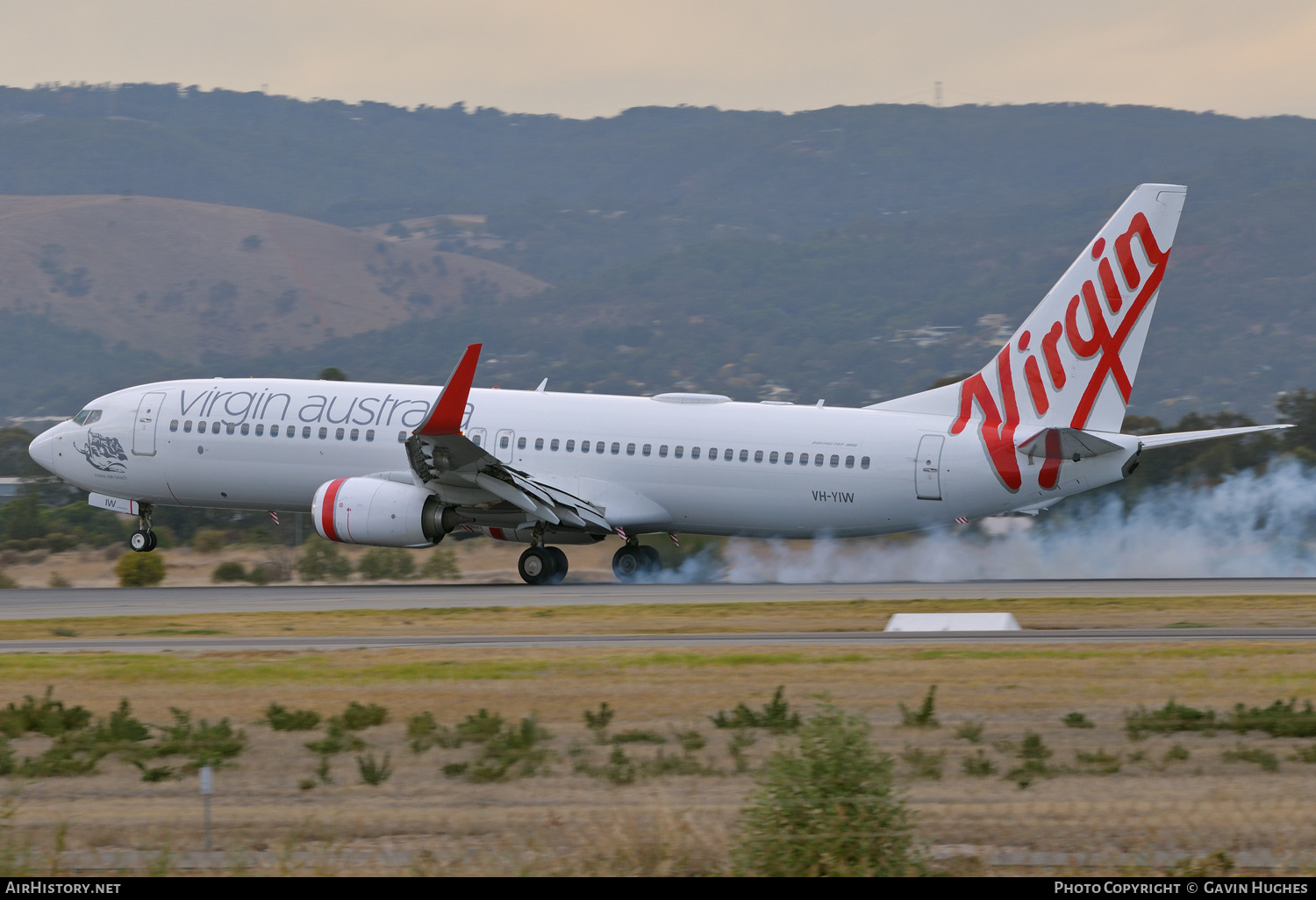 Aircraft Photo of VH-YIW | Boeing 737-8FE | Virgin Australia Airlines | AirHistory.net #361325