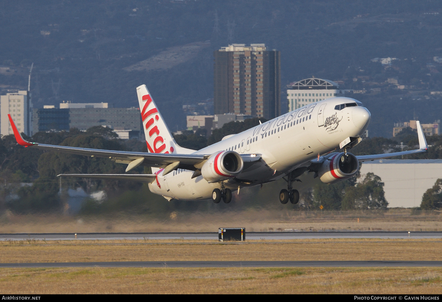 Aircraft Photo of VH-YIU | Boeing 737-8FE | Virgin Australia Airlines | AirHistory.net #361326