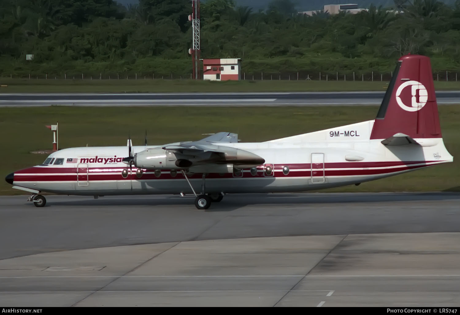 Aircraft Photo of 9M-MCL | Fokker F27-500 Friendship | Malaysian Airline System - MAS | AirHistory.net #361350