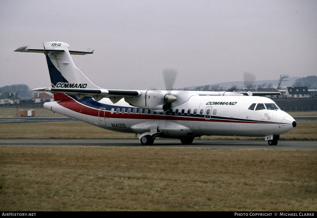 Aircraft Photo of N140DD | ATR ATR-42-300 | Command Airways | AirHistory.net #361356