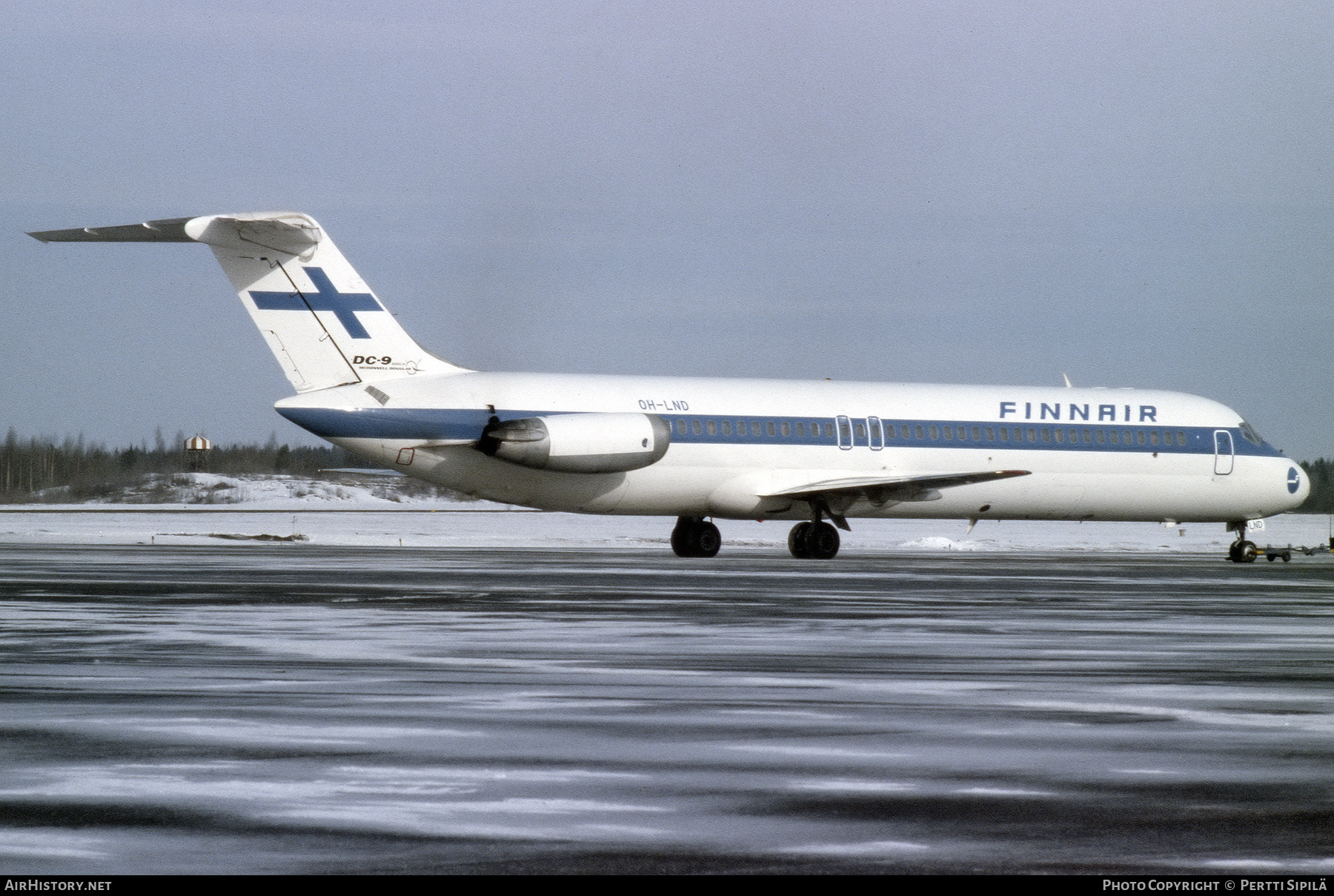 Aircraft Photo of OH-LND | McDonnell Douglas DC-9-41 | Finnair | AirHistory.net #361358