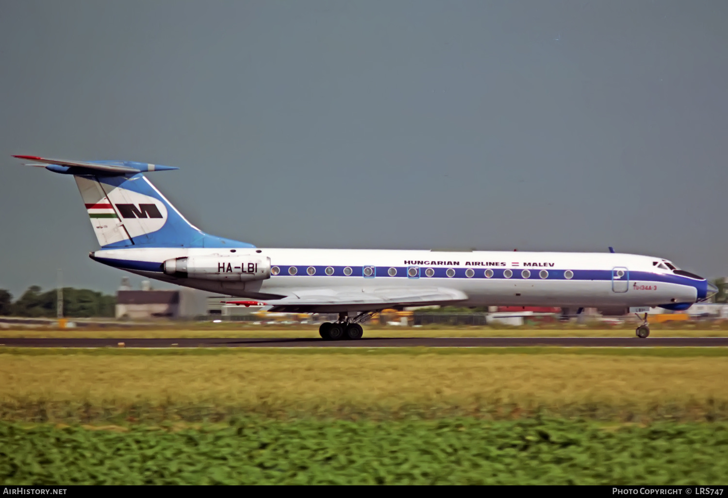 Aircraft Photo of HA-LBI | Tupolev Tu-134A-3 | Malév - Hungarian Airlines | AirHistory.net #361363