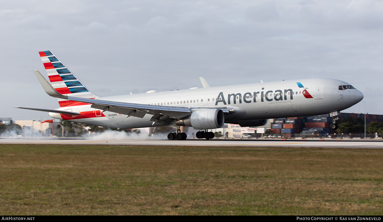 Aircraft Photo of N348AN | Boeing 767-323/ER | American Airlines | AirHistory.net #361364