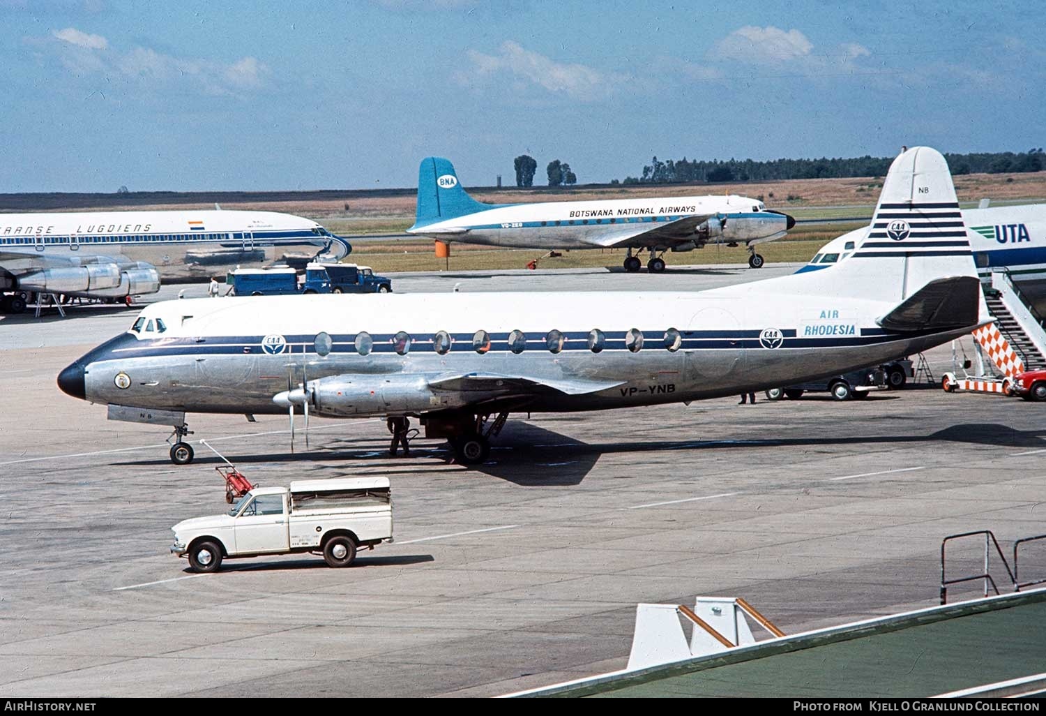 Aircraft Photo of VP-YNB | Vickers 748D Viscount | Central African Airways - CAA | AirHistory.net #361373