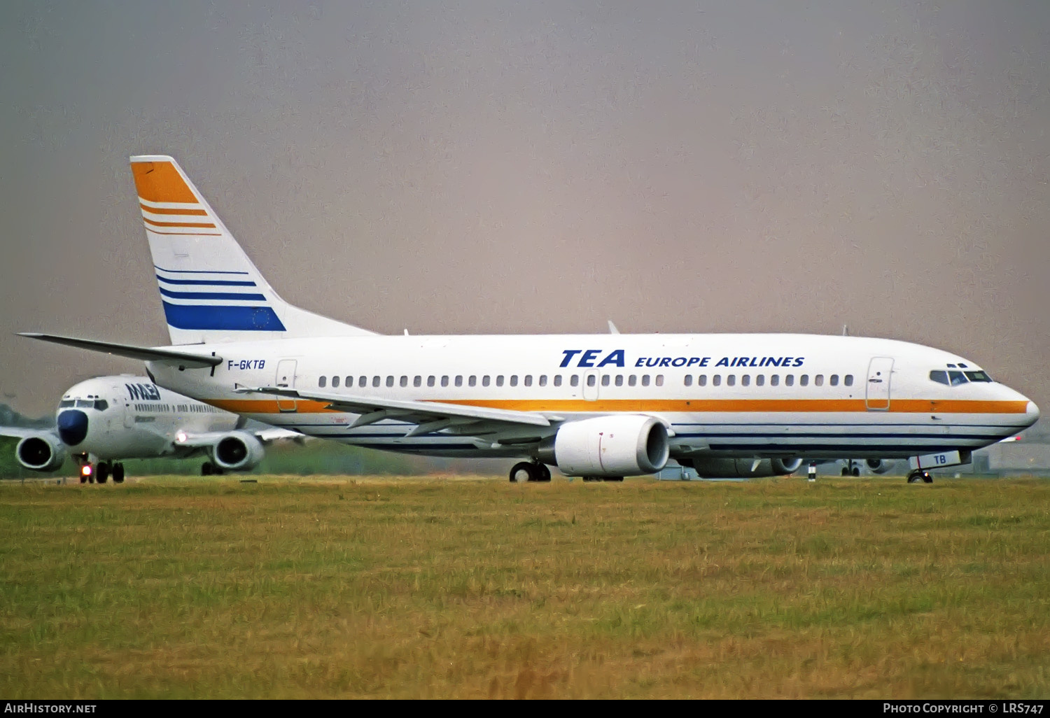 Aircraft Photo of F-GKTB | Boeing 737-3M8 | TEA Europe Airlines | AirHistory.net #361376