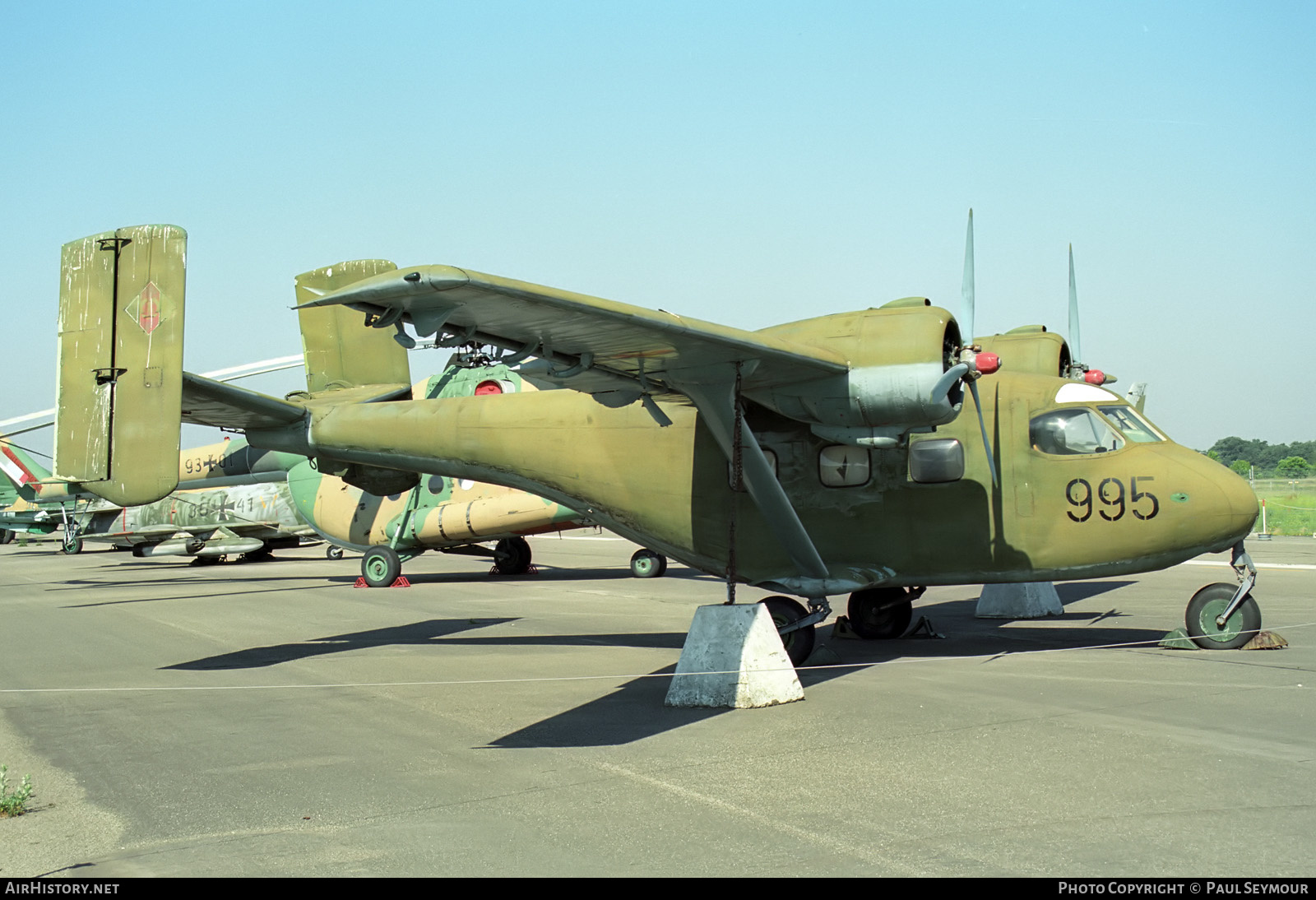 Aircraft Photo of 995 | Antonov An-14A | East Germany - Air Force | AirHistory.net #361377