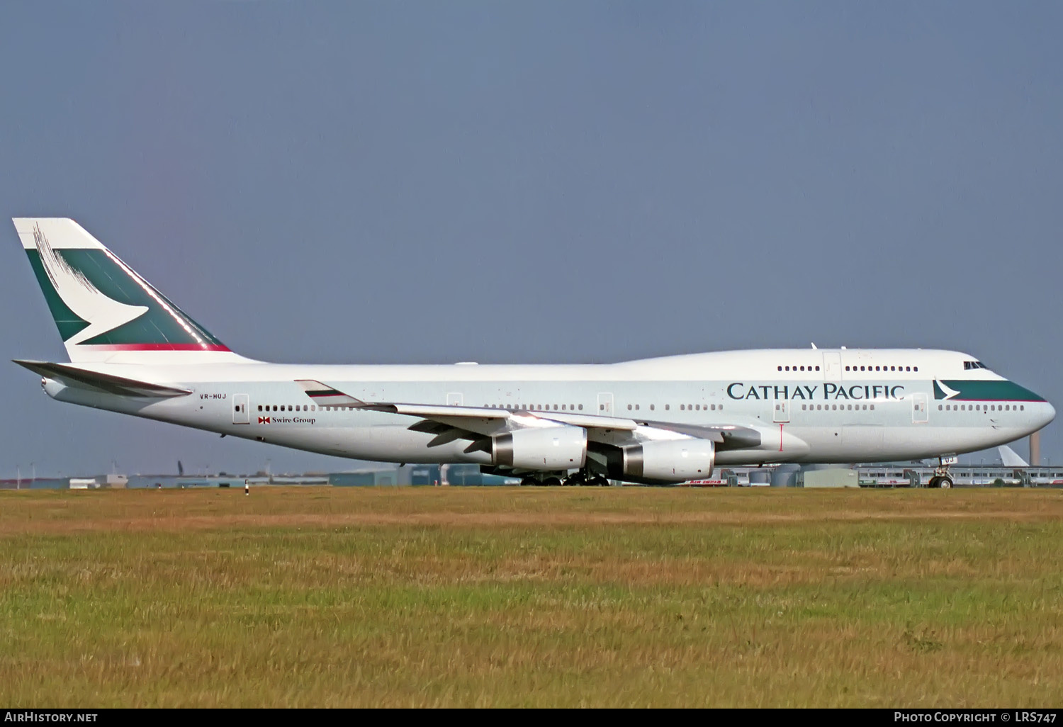 Aircraft Photo of VR-HUJ | Boeing 747-467 | Cathay Pacific Airways | AirHistory.net #361389