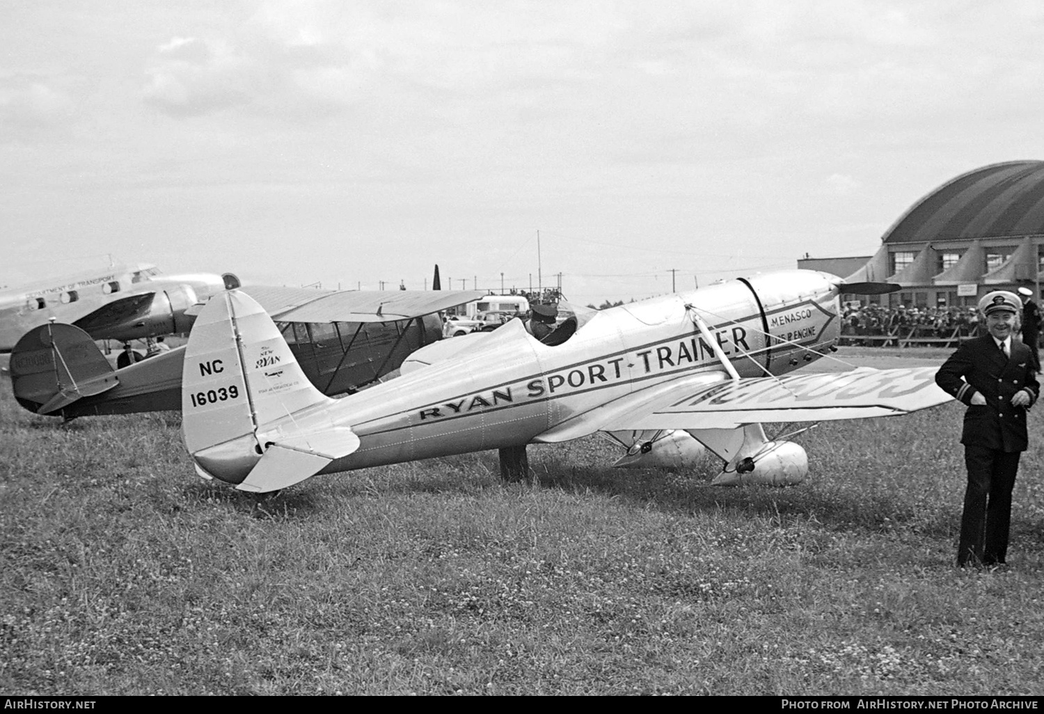 Aircraft Photo of NC16039 | Ryan ST-A | AirHistory.net #361397