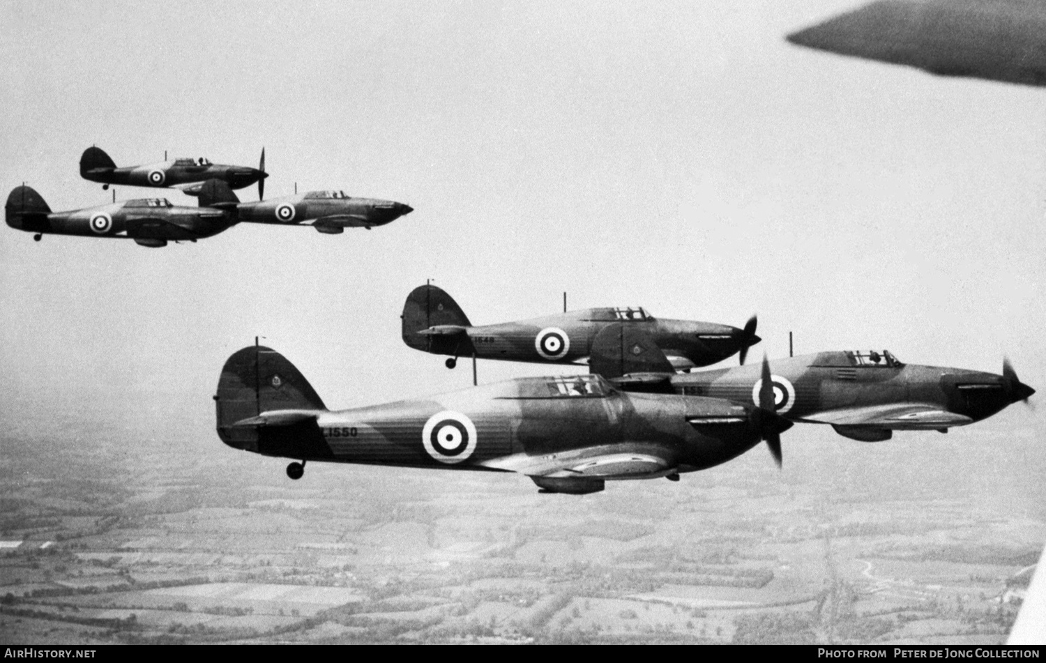 Aircraft Photo of L1550 | Hawker Hurricane Mk1 | UK - Air Force | AirHistory.net #361430