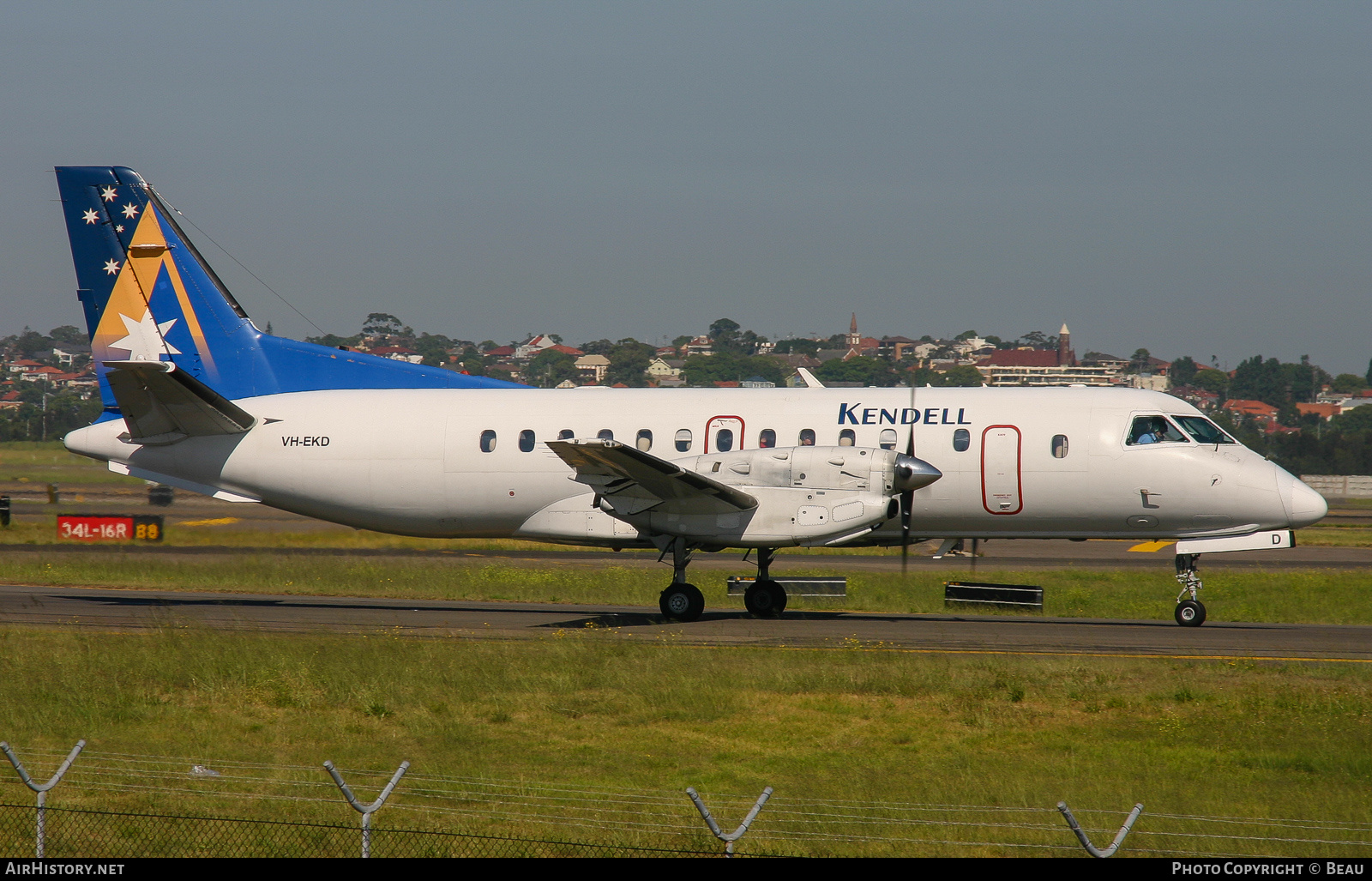 Aircraft Photo of VH-EKD | Saab 340A | Kendell Airlines | AirHistory.net #361436